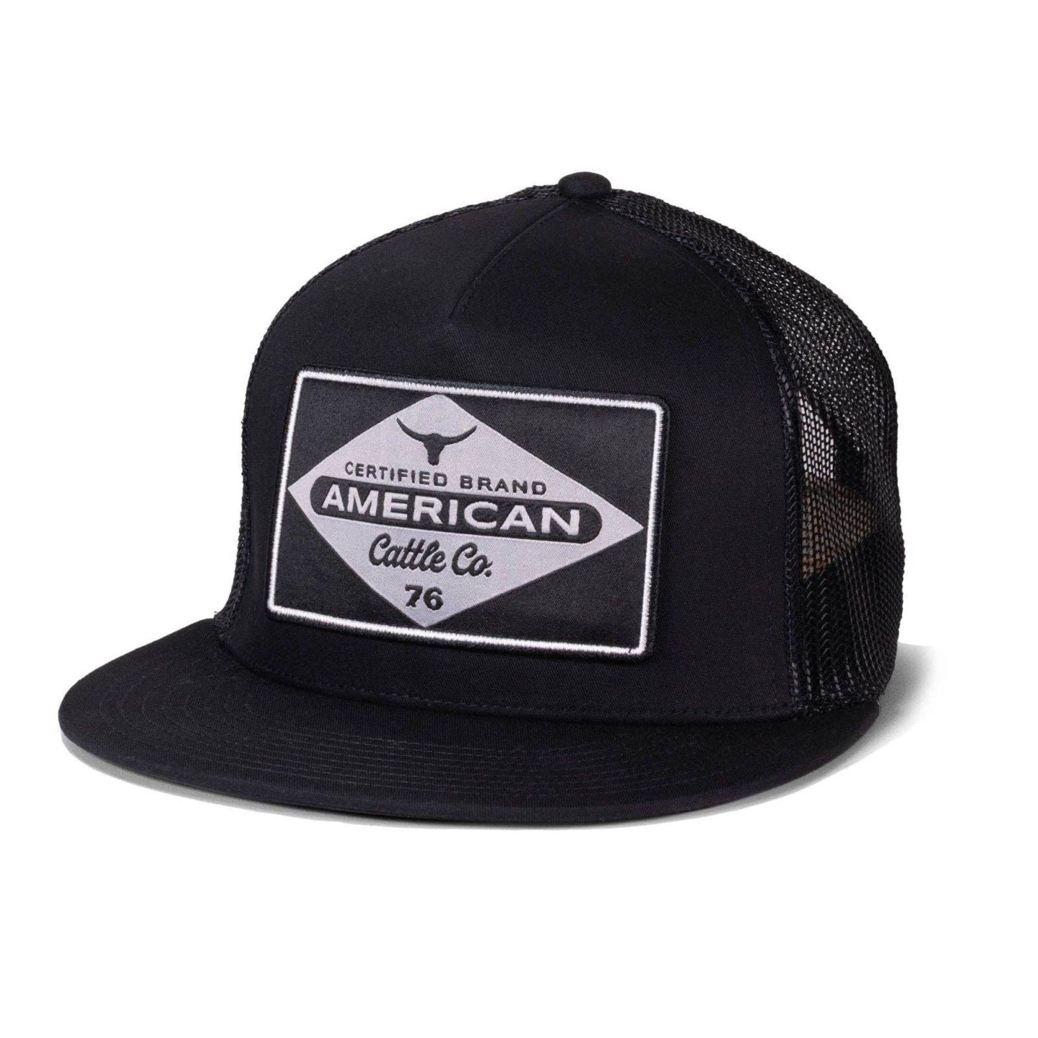 American Cattle Co Billboard Hat Flat