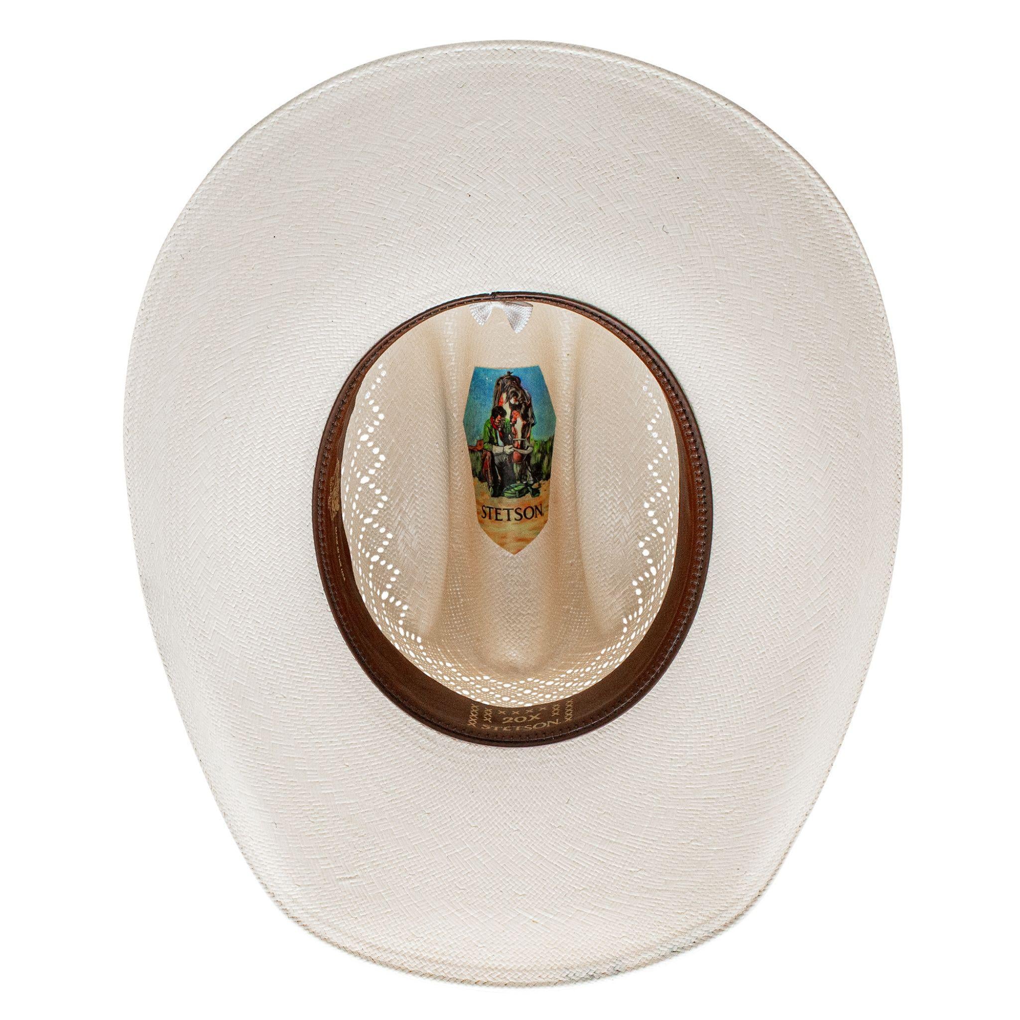 Hatco Stetson Ogden 20X Straw Cowboy Hat