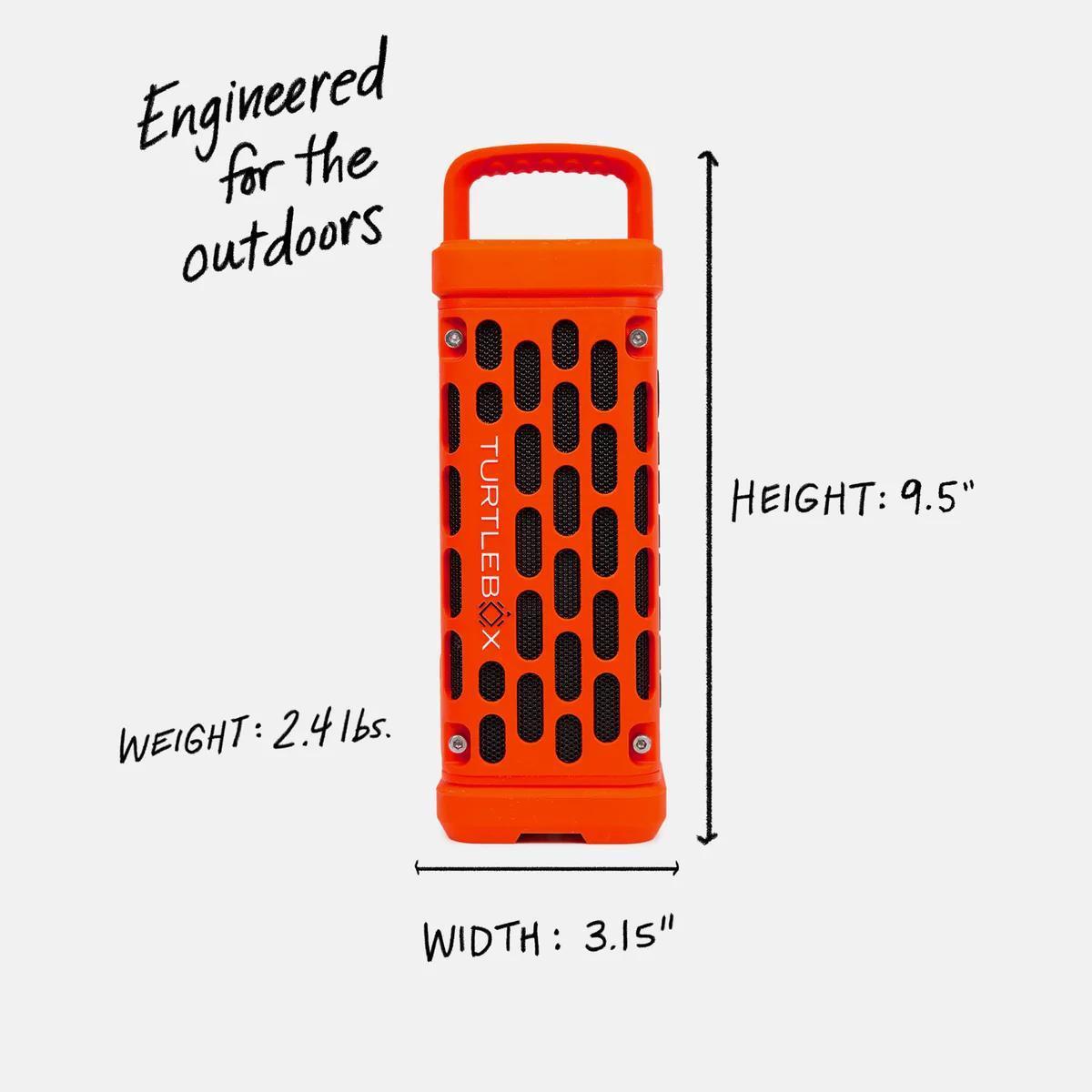 Turtlebox Ranger Waterproof Speaker w/Magnets